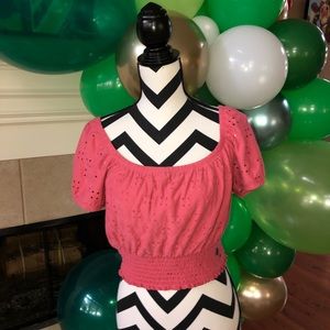 NWT Hollister Eyelet Shirt